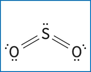 estructura de lewis so2|Estructura de Lewis del SO2 (Dióxido de Azufre).